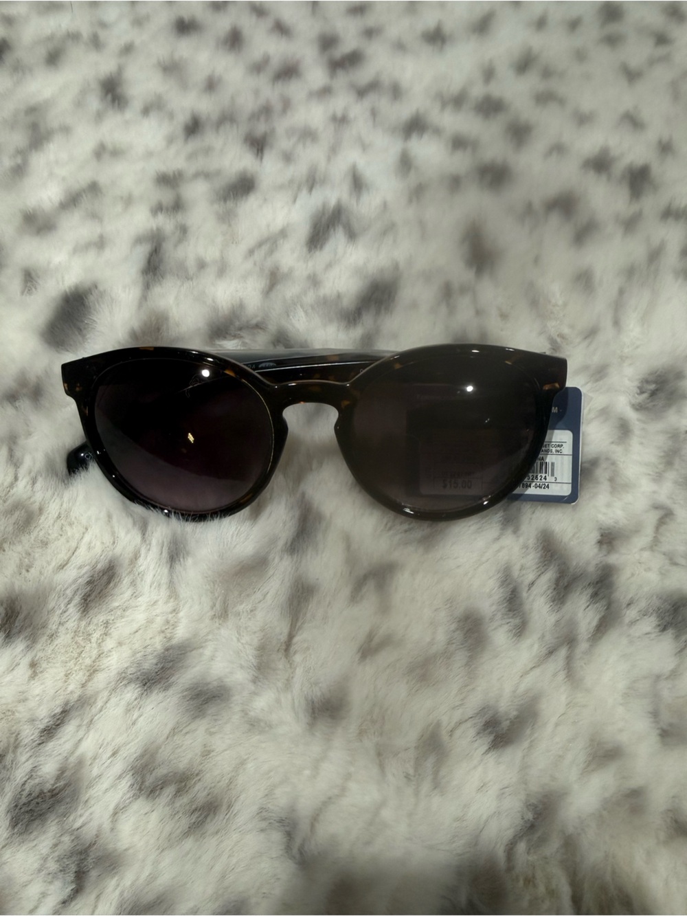 Classic Round Tortoiseshell Sunglasses - Brown Lenses